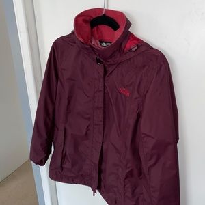North Face Raincoat